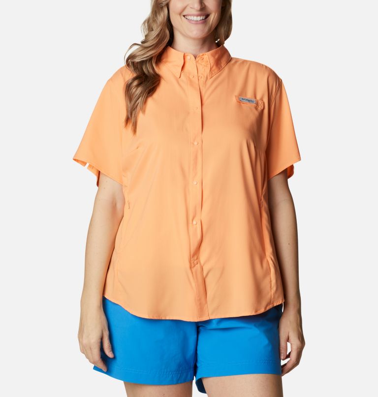 Columbia Women' PF Tamiami I Shor Sleev Shir Plu Size