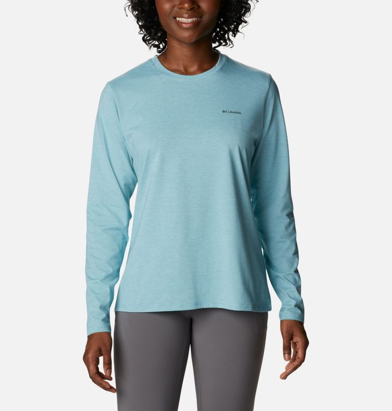 Columbia Women' Su Trek Lon Sleev T-Shirt