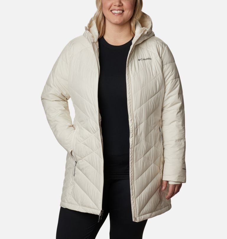 Columbia Women' Heavenly Lon Hoode Jacke Plu Size
