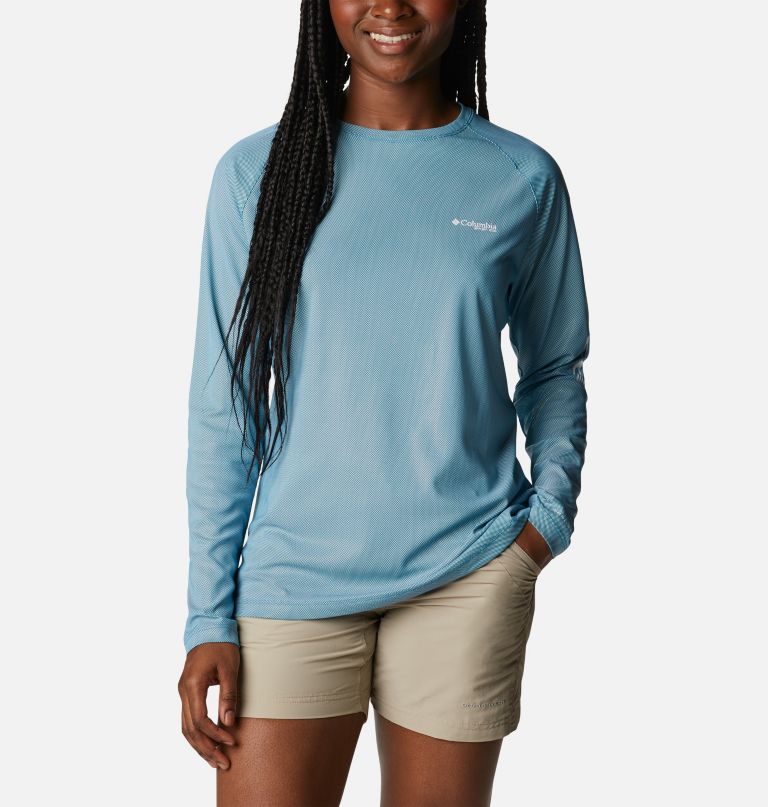 Columbia Women' PF Tida Deflector Lon Sleev Shirt