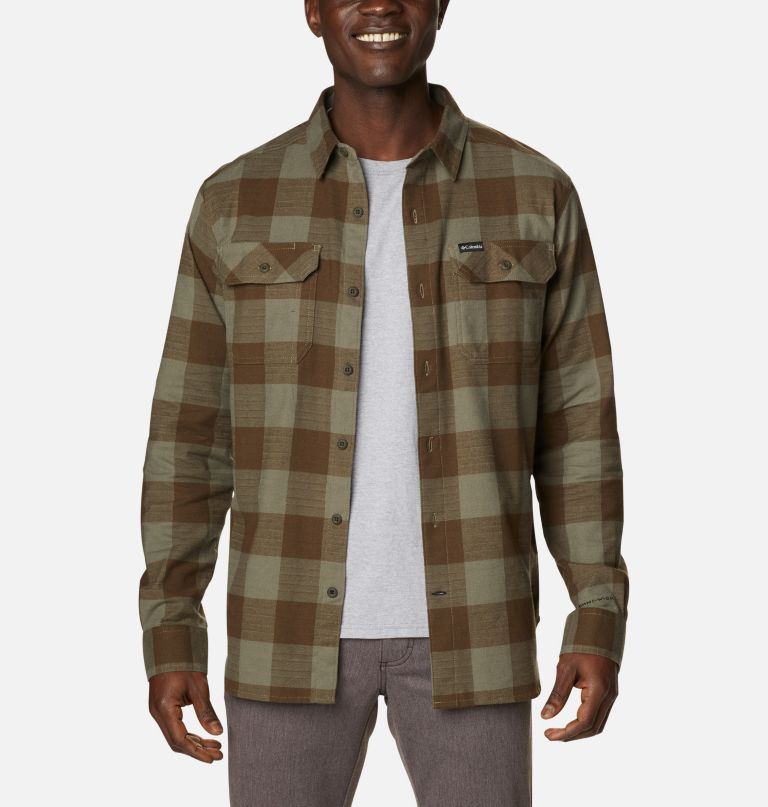 Columbia Men' Flar Gun Stretc Flanne Shirt