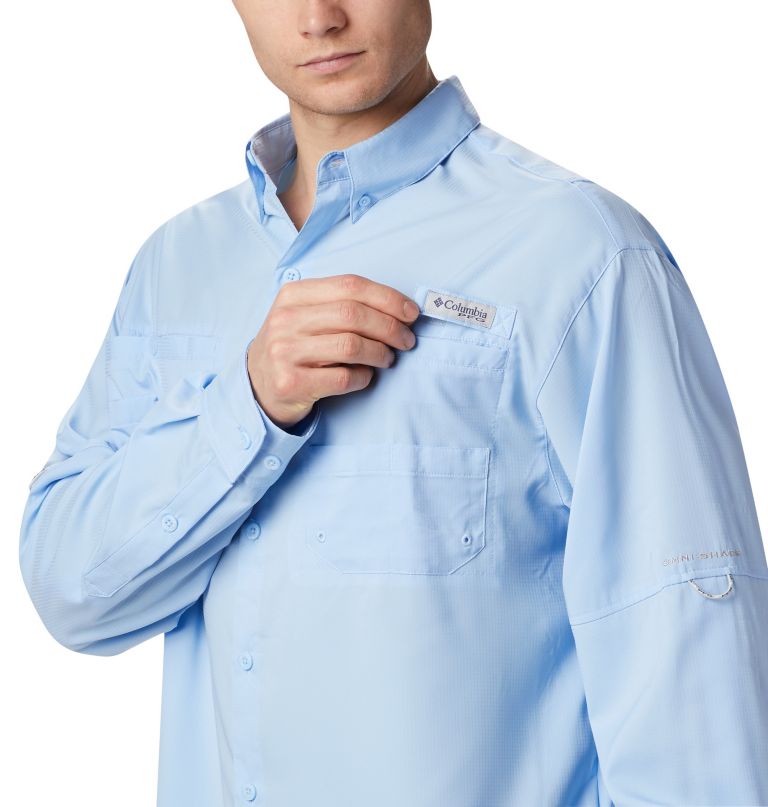 Columbia Men' PF Tamiami I Lon Sleev Shir  Tall