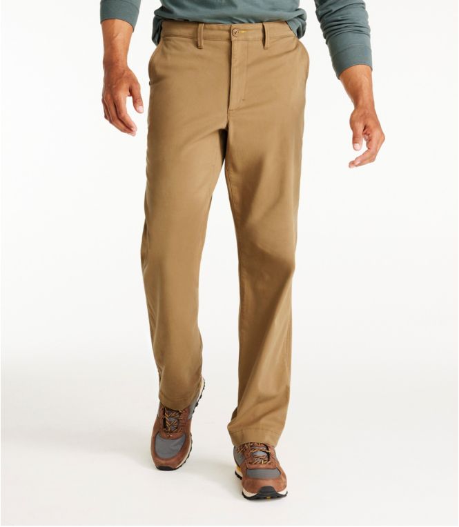 Men's Comfort Stretch Chino Pants, Classic Fit, Straight Leg