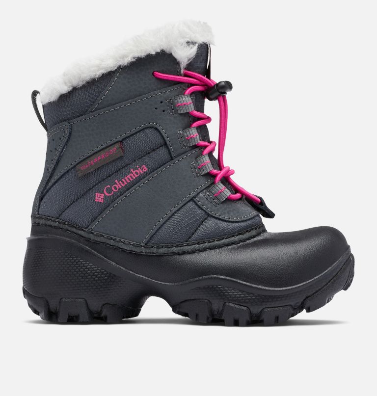 Columbia Bi Kids Rop Tow Waterproo Faux-Fu Tri Boot