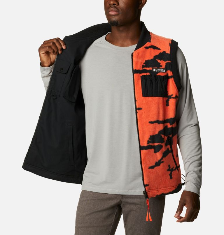 Columbia Men' Fiel ROC Reversibl Vest