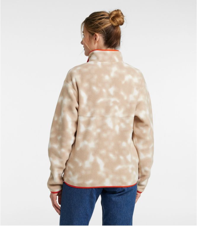 Adults' Bean's Classic Fleece Pullover, Print