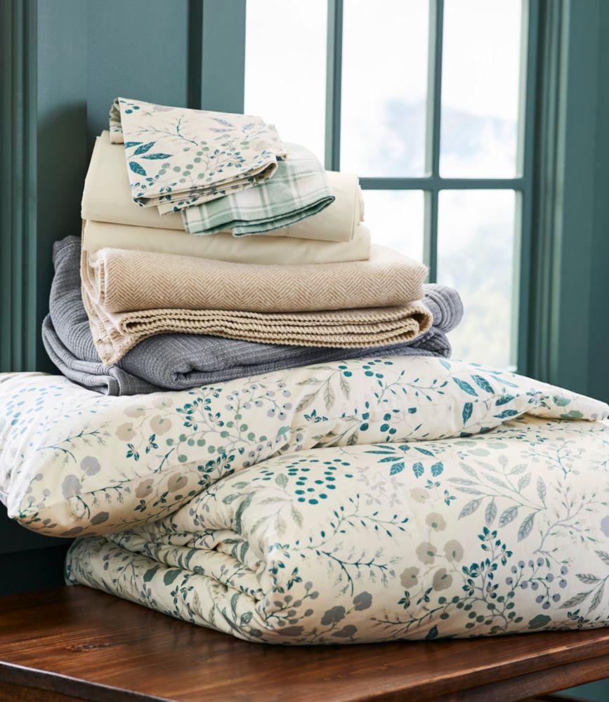 280-Thread-Count Pima Cotton Percale Sheet Set, Print