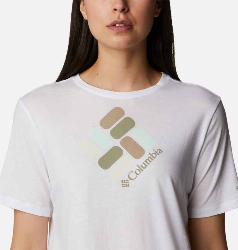 Columbia Women' Bluebir Day Relaxe Cre Nec Shirt