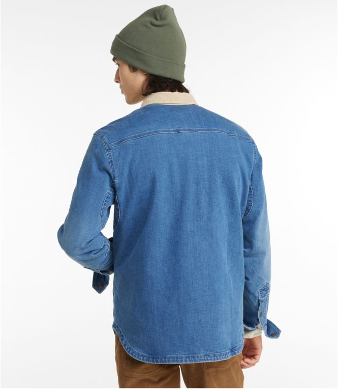 Men's Signature Lined Denim Shirt Jac