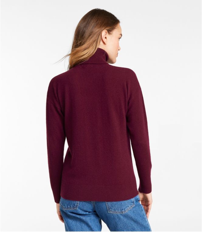Women's Classic Cashmere Sweater, Turtleneck