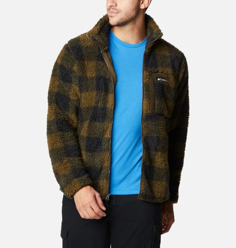Columbia Men' Winte Pass Printe Fleec Jacket