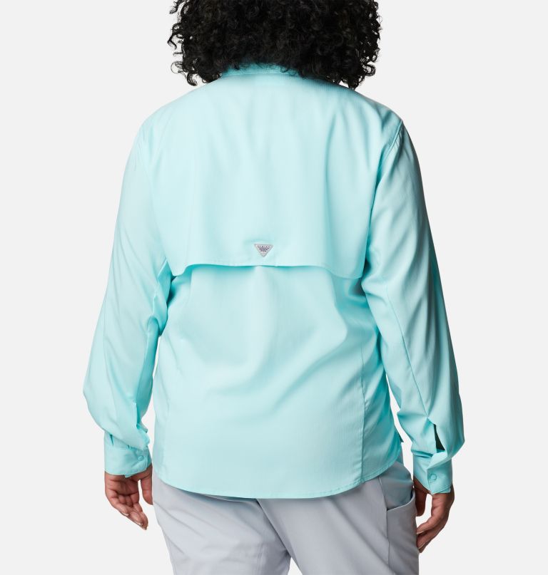 Columbia Women' PF Tamiami I Lon Sleev Shir  Plu Size