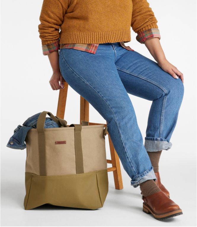 Women's Double L? Jeans, Ultra High-Rise Relaxed Tapered-Leg