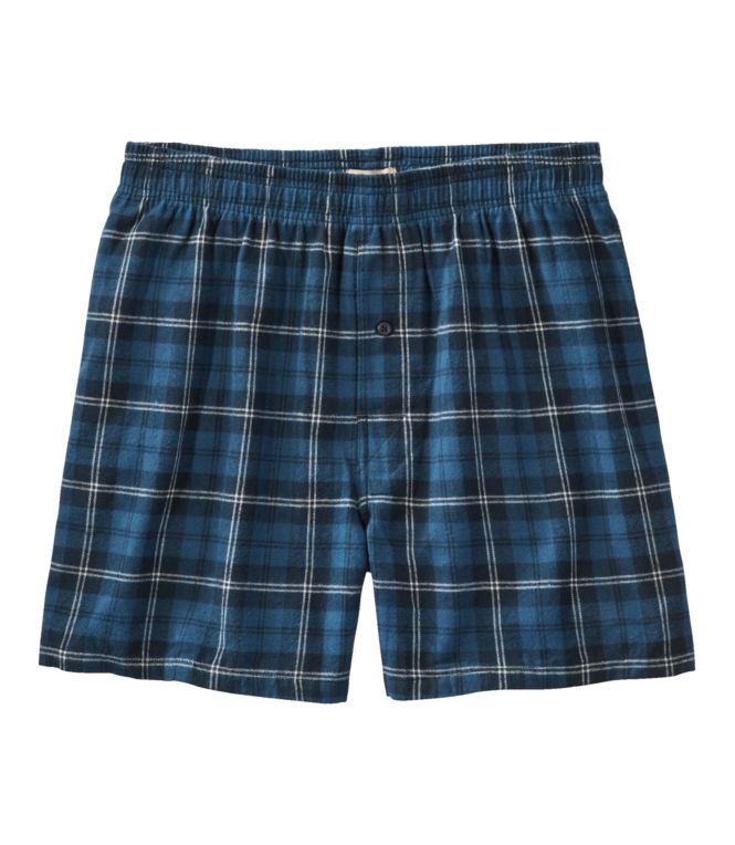 Men's Scotch Plaid Flannel Boxers