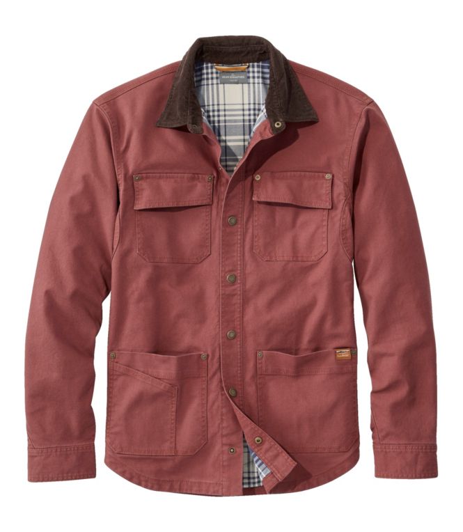 Men's Signature Lined Canvas Shirt Jac