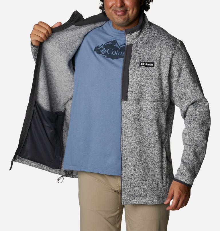 Columbia Men' Sweate Weather Fleec Ful Zi  Big
