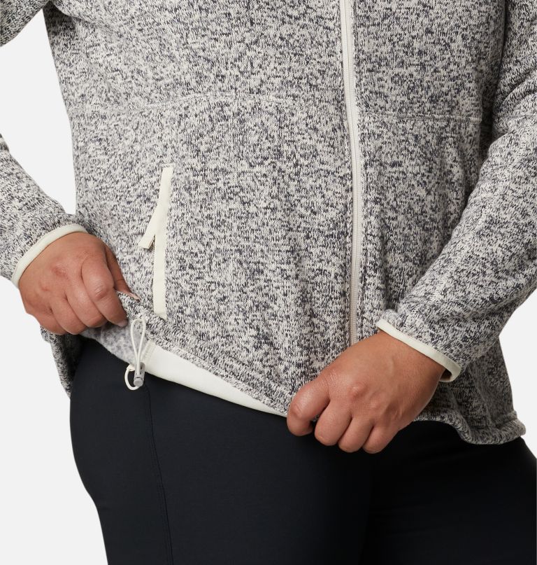Columbia Women' Sweate Weather Fleec Ful Zi Jacke  Plu Size
