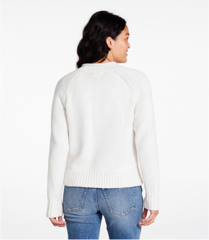 Women's Signature Original Cotton Sweater, Rollneck Novelty