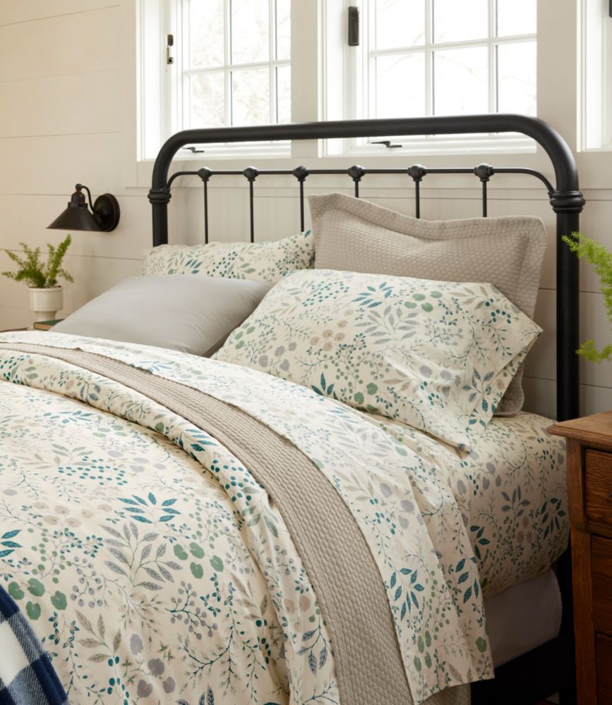 280-Thread-Count Pima Cotton Percale Sheet Set, Print