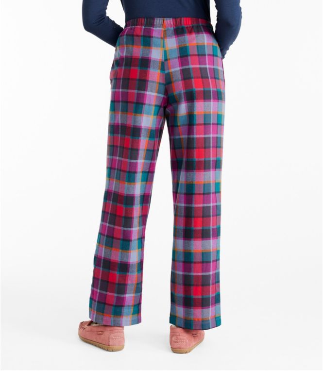 Women's L.L.Bean Flannel Sleep Pants, Plaid