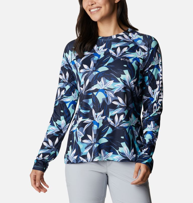 Columbia Women' PF Supe Tida Tee Lon Sleeve