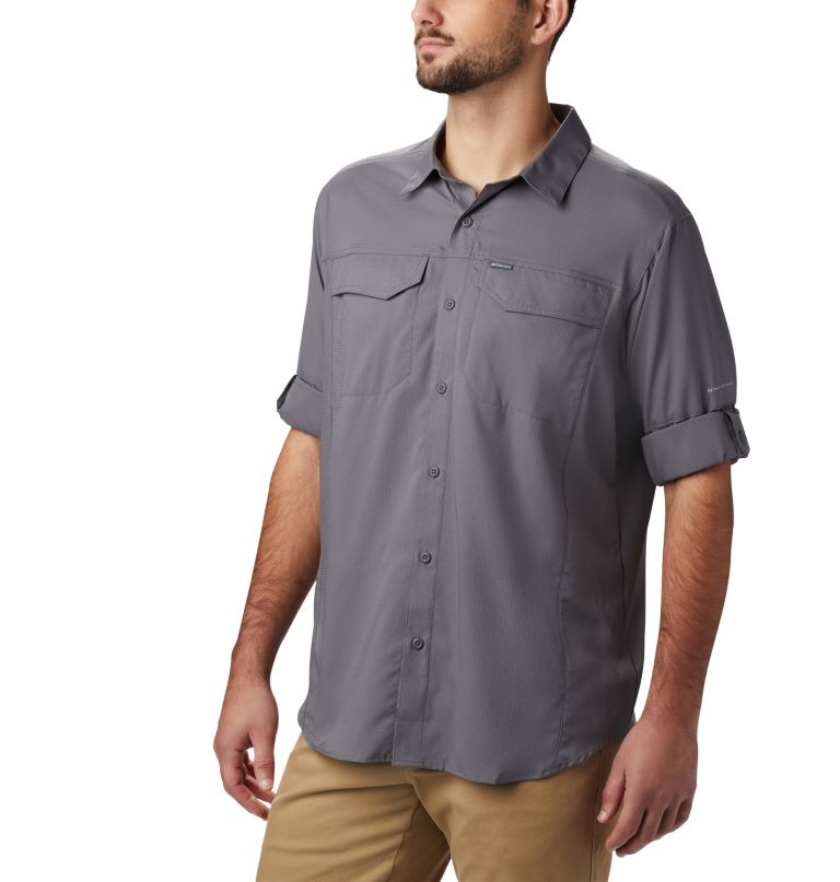Columbia Men' Silve Ridg Lite Lon Sleev Shir  Tall
