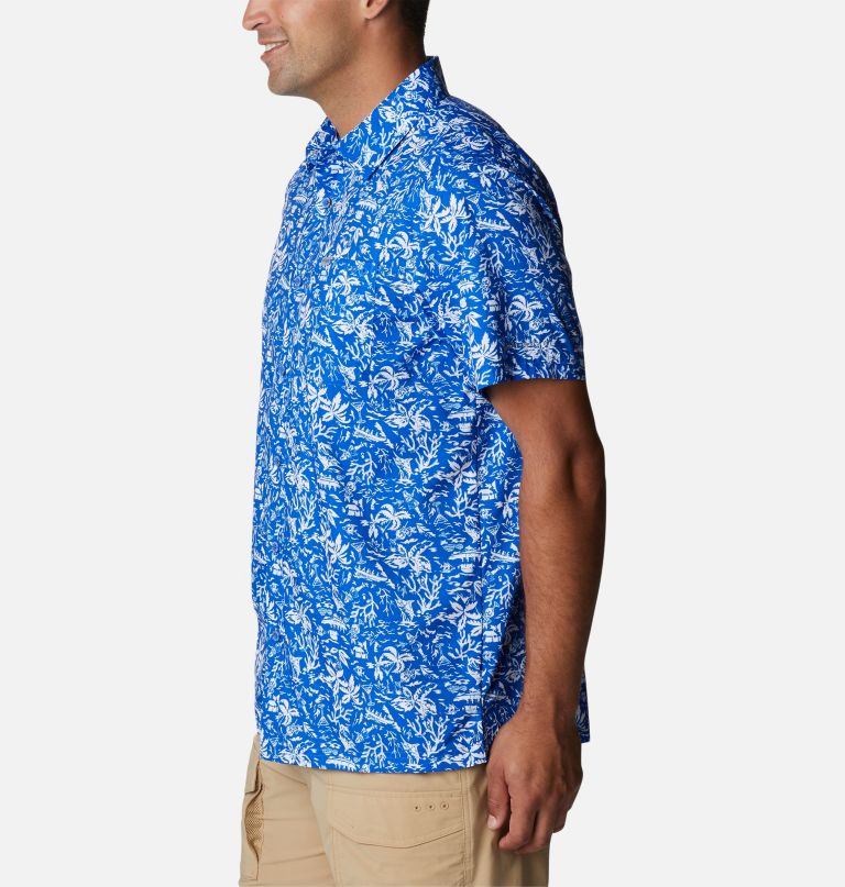 Columbia Men' PF Supe Slac Tide Cam Shir  Tall