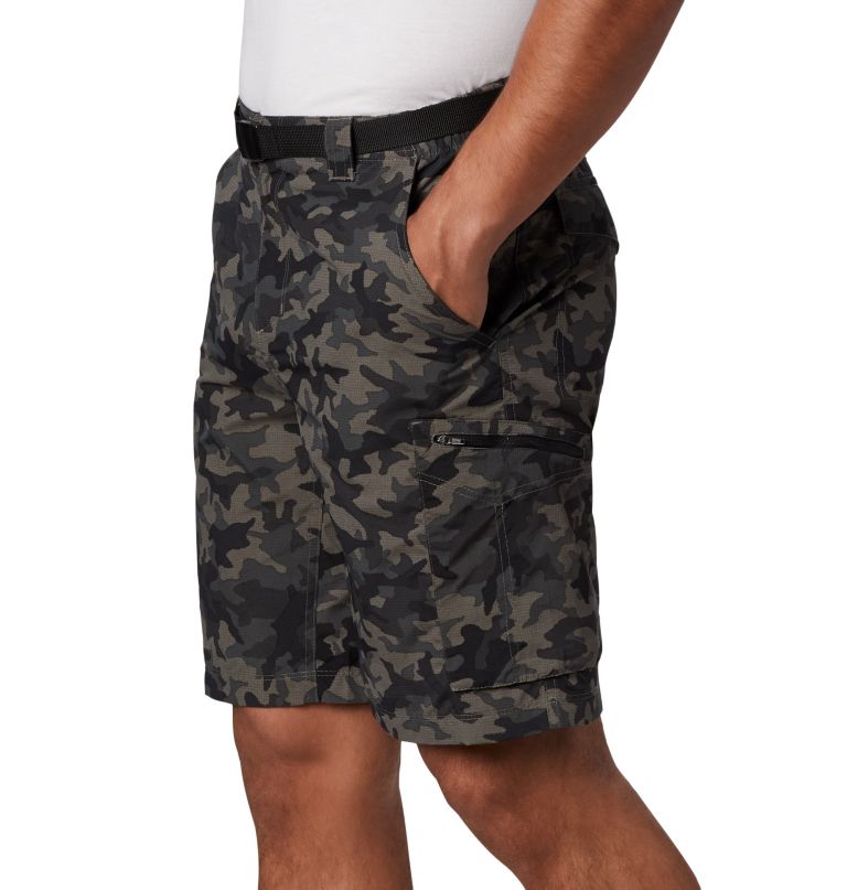 Columbia Men' Silve Ridge Printe Carg Shorts