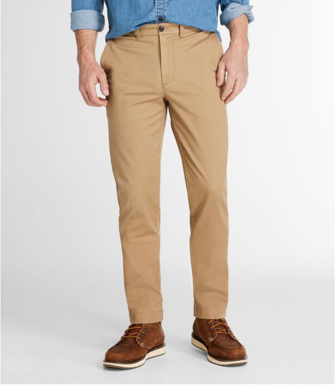 Men's Lakewashed? Stretch Khakis, Slim Fit, Straight Leg