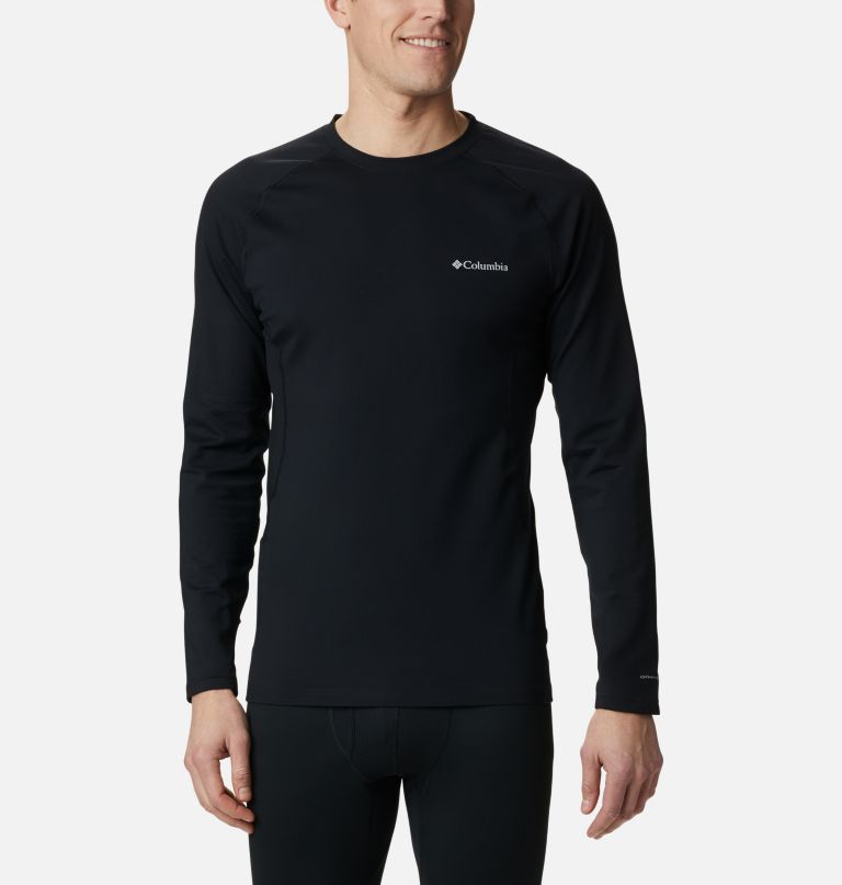 Columbia Men' Omni-Hea 3D Kni Cre Baselaye Shirt