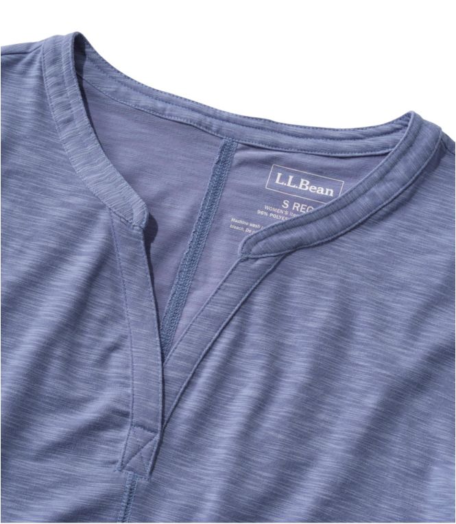 Women's Streamside Tee, Short-Sleeve Splitneck