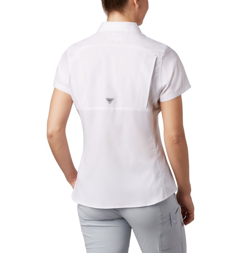 Columbia Women' PF L Drag Shor Sleev Shirt