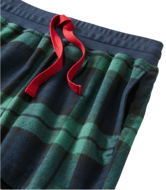 Women's Scotch Plaid Flannel Sleep Shorts