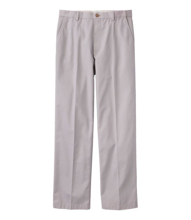 Men's Wrinkle-Free Double L? Chinos, Natural Fit, Hidden Comfort, Plain Front