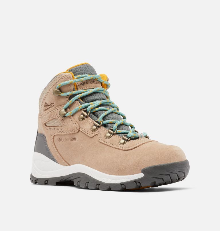Columbia Women' Newto Ridge Plu Waterproo Ampe Hikin Boo  Wide