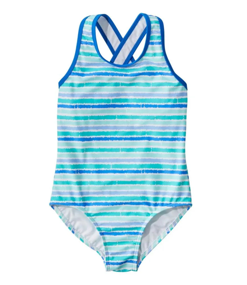 Girls' Watersports Swimwear, One-Piece
