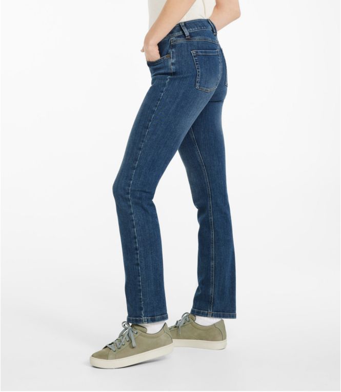 Women's BeanFlex? Jeans, Mid-Rise Straight-Leg
