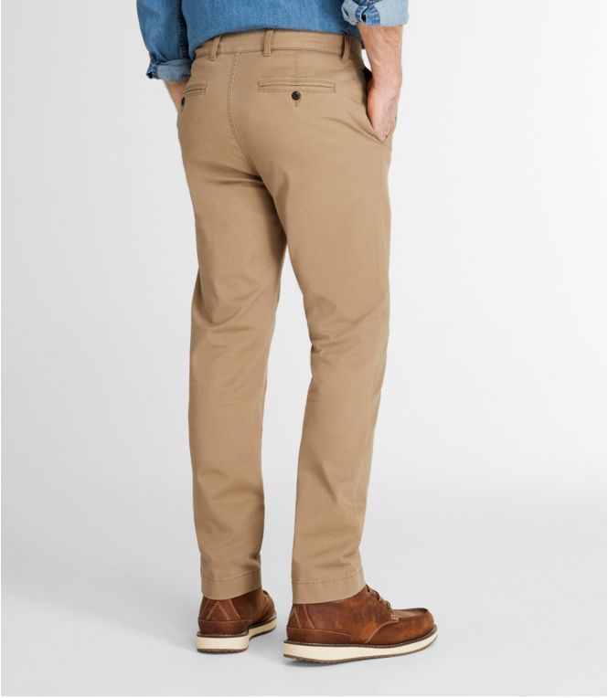 Men's Lakewashed? Stretch Khakis, Slim Fit, Straight Leg