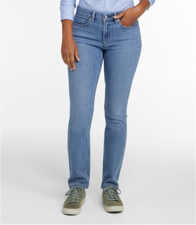 Women's BeanFlex? Jeans, Mid-Rise Straight-Leg