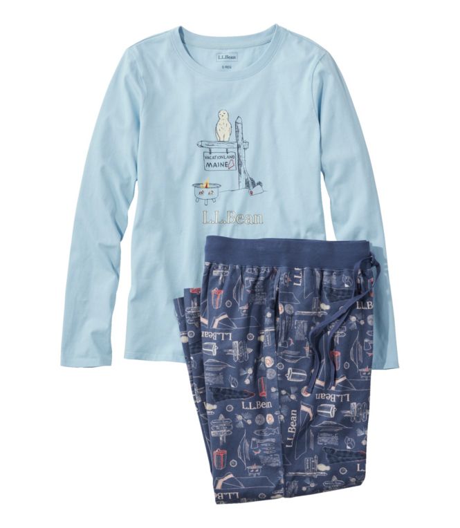 Women's L.L.Bean Camp PJ Set