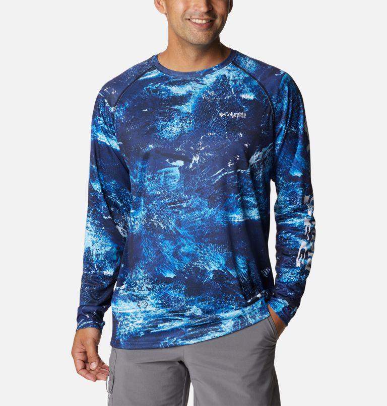 Columbia Men' PF Supe Termina Tackle Lon Sleev Shirt