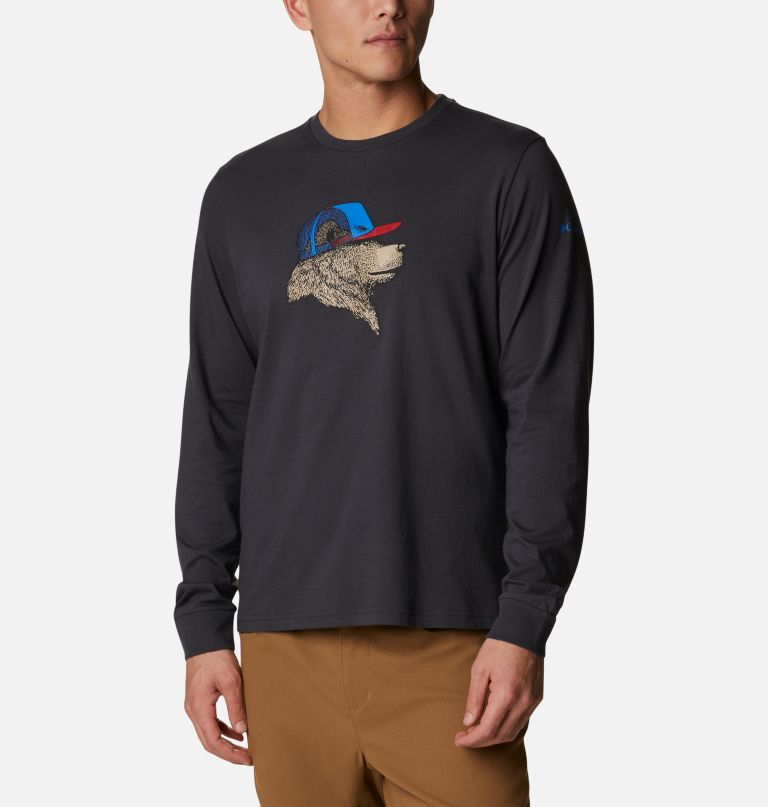 Columbia Men' Apre Lifestyle Lon Sleev Graphi T-Shirt