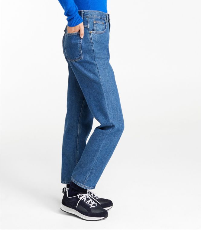 Women's Double L? Jeans, Ultra High-Rise Relaxed Tapered-Leg