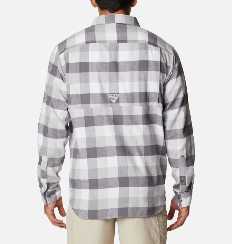 Columbia Men' PF Slac Tide Flanne Lon Sleev Shirt