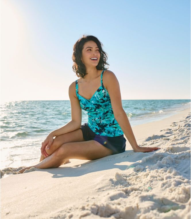 Women's Shaping Swimwear, Tankini Top Print