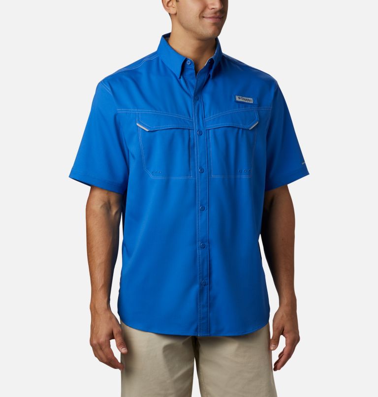 Columbia Men' PF Lo Dra Offshore Shor Sleev Shirt