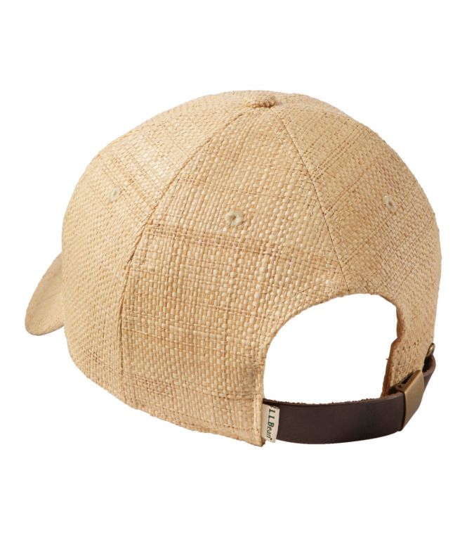 Adults' SunSmart Straw Baseball Cap