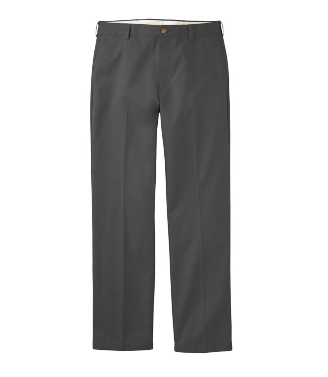 Men's Wrinkle-Free Double L? Chinos, Natural Fit, Hidden Comfort, Plain Front