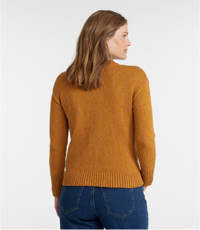 Women's Cotton Ragg Sweater, Crewneck