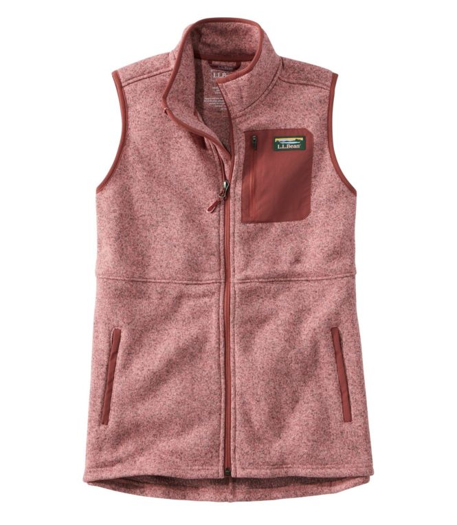 Women's L.L.Bean Sweater Fleece Long Vest